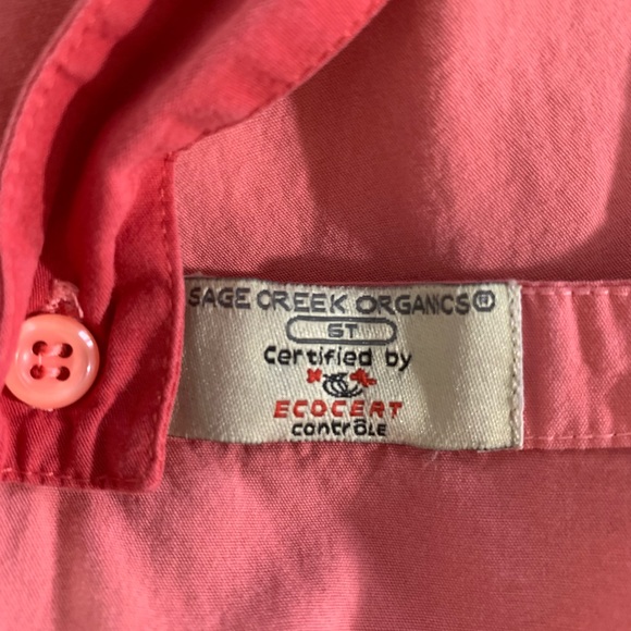 Sage Creek Organics 6T girls dress w/pockets - Picture 3 of 9